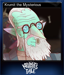 Series 1 - Card 6 of 7 - Krumit the Mysterious