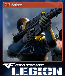 Series 1 - Card 8 of 15 - GR Sniper