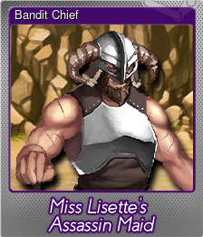 Series 1 - Card 3 of 6 - Bandit Chief
