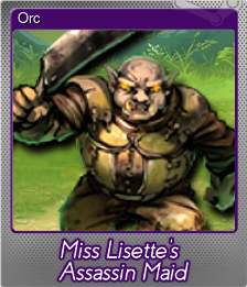 Series 1 - Card 5 of 6 - Orc