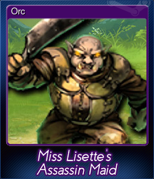 Series 1 - Card 5 of 6 - Orc