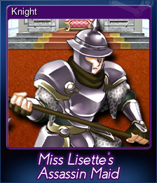 Series 1 - Card 4 of 6 - Knight