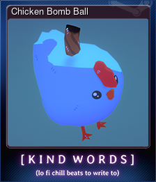 Series 1 - Card 2 of 7 - Chicken Bomb Ball