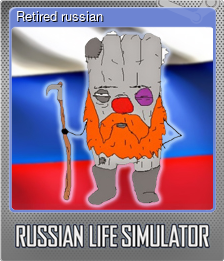 Series 1 - Card 6 of 15 - Retired russian
