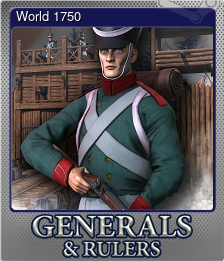 Series 1 - Card 1 of 5 - World 1750