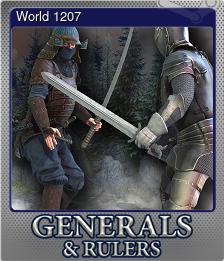Series 1 - Card 4 of 5 - World 1207