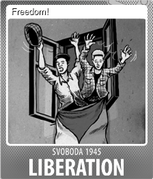Series 1 - Card 7 of 9 - Freedom!