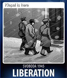 Series 1 - Card 6 of 9 - Klepal is here