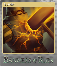 Series 1 - Card 6 of 9 - Sunder