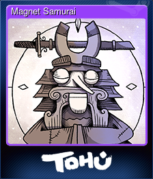 Series 1 - Card 4 of 8 - Magnet Samurai