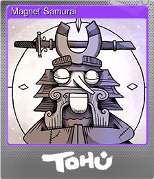 Series 1 - Card 4 of 8 - Magnet Samurai