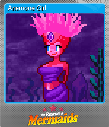 Series 1 - Card 3 of 10 - Anemone Girl