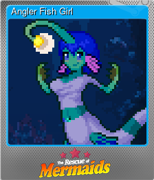Series 1 - Card 5 of 10 - Angler Fish Girl