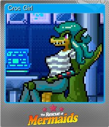 Series 1 - Card 6 of 10 - Croc Girl