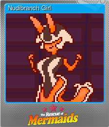 Series 1 - Card 4 of 10 - Nudibranch Girl