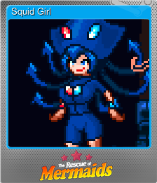 Series 1 - Card 9 of 10 - Squid Girl