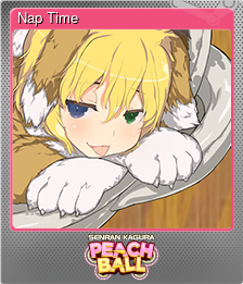 Series 1 - Card 8 of 8 - Nap Time