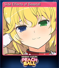 Series 1 - Card 7 of 8 - Side Effects of Beastall