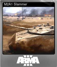 Series 1 - Card 1 of 8 - M2A1 Slammer