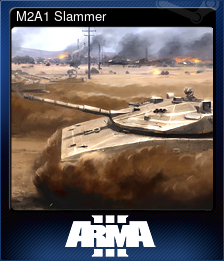 Series 1 - Card 1 of 8 - M2A1 Slammer