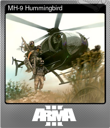 Series 1 - Card 8 of 8 - MH-9 Hummingbird