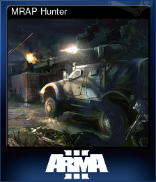 Series 1 - Card 2 of 8 - MRAP Hunter