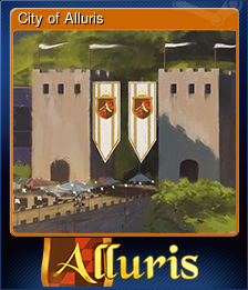 Series 1 - Card 1 of 7 - City of Alluris