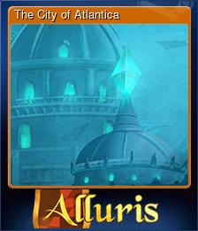 Series 1 - Card 4 of 7 - The City of Atlantica
