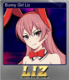 Series 1 - Card 5 of 5 - Bunny Girl Liz