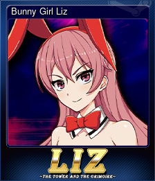 Series 1 - Card 5 of 5 - Bunny Girl Liz