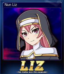 Series 1 - Card 4 of 5 - Nun Liz