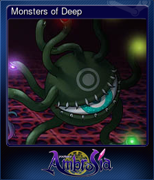Series 1 - Card 1 of 8 - Monsters of Deep