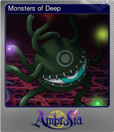Series 1 - Card 1 of 8 - Monsters of Deep