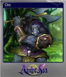 Series 1 - Card 7 of 8 - Orc