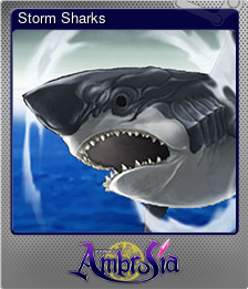 Series 1 - Card 3 of 8 - Storm Sharks