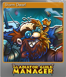 Series 1 - Card 5 of 9 - Storm Dwarf