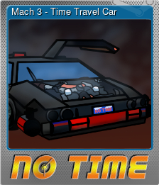 Series 1 - Card 9 of 10 - Mach 3 - Time Travel Car