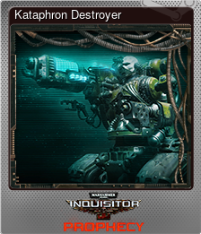 Series 1 - Card 2 of 6 - Kataphron Destroyer
