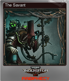 Series 1 - Card 4 of 6 - The Savant