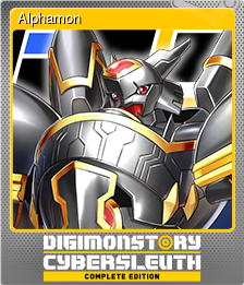 Series 1 - Card 12 of 15 - Alphamon