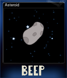 Series 1 - Card 4 of 5 - Asteroid