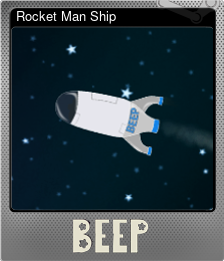 Series 1 - Card 1 of 5 - Rocket Man Ship