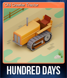 Series 1 - Card 2 of 6 - Old Crawler Tractor