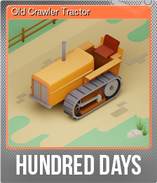 Series 1 - Card 2 of 6 - Old Crawler Tractor
