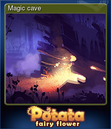 Series 1 - Card 6 of 6 - Magic cave
