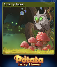 Series 1 - Card 5 of 6 - Swamp forest