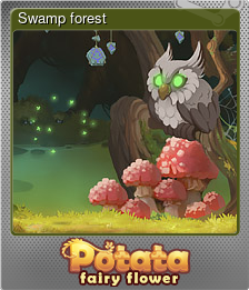 Series 1 - Card 5 of 6 - Swamp forest