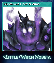 Series 1 - Card 5 of 9 - Mysterious Specter Armor