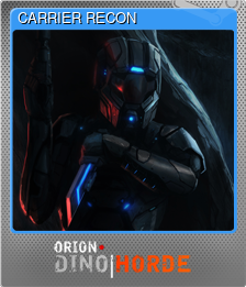 Series 1 - Card 3 of 12 - CARRIER RECON