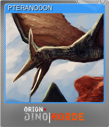 Series 1 - Card 8 of 12 - PTERANODON